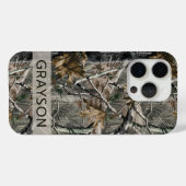 Gepersonaliseerde camouflage van bos takken Case-Mate iPhone case (Achterkant (horizontaal))