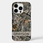 Gepersonaliseerde camouflage van bos takken Case-Mate iPhone case (Achterkant)