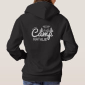 Gepersonaliseerde Camp Bach Bachelorette Party Cus Hoodie (Achterkant)