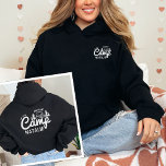 Gepersonaliseerde Camp Bach Bachelorette Party Cus Hoodie<br><div class="desc">Vier het laatste pad voor de sluier met onze gepersonaliseerde Camp Bach Bachelorette Party Custom Hoodie - het perfecte op maat gemaakte cadeau en feestgunst voor een onvergetelijke berg bachelorette ervaring. Dompel uzelf onder in de gezellige blokfluitvibes met deze uniek ontworpen hoodie, met een voor- en achterprint die de essentie...</div>