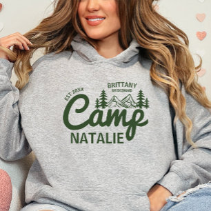 Gepersonaliseerde Camp Bach Bachelorette Party Cus Hoodie