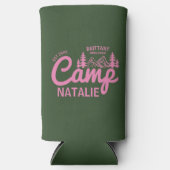 Gepersonaliseerde Camp Bach Bachelorette Party Cus Seltzer Blikjeskoeler (Voorkant)