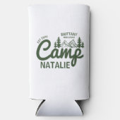 Gepersonaliseerde Camp Bach Bachelorette Party Cus Seltzer Blikjeskoeler (Voorkant)