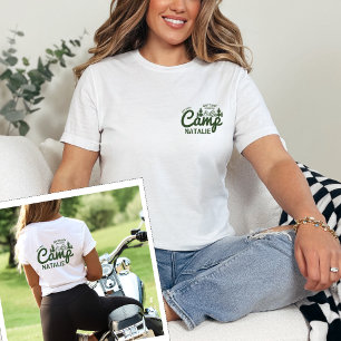 Gepersonaliseerde Camp Bach Bachelorette Party Cus T-shirt