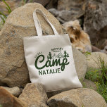 Gepersonaliseerde Camp Bach Bachelorette Party Cus Tote Bag<br><div class="desc">Ga aan uw bergachtige avontuur met onze gepersonaliseerde Camp Bach Bachelorette Party Custom Canvas tas - een stijlvol en praktisch accessoire dat de schoonheid van het buitenleven aanvult. Deze bosgroene custom camp bachelorette canvas tas is meer dan alleen een tas; het is een gepersonaliseerd symbool van het laatste pad voor...</div>