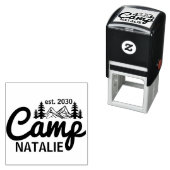Gepersonaliseerde Camp Bach Bachelorette Party Cus Zelfinktende Stempel (In situ)