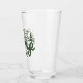 Gepersonaliseerde Camp Bachelorette Party Bruidsme Glas (Links)