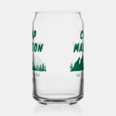 Gepersonaliseerde Camp Bachelorette Party Gift voo Blikvorm Glas (Rechts)
