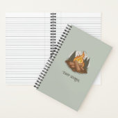 Gepersonaliseerde Camp Journal Notitieboek (Binnen)