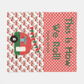 Gepersonaliseerde  Camper Deken - Hoe we Roll (Voorkant (Horizontaal))