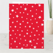 Gepersonaliseerde Candy Cane Kerstmis Kaart (Achterkant)