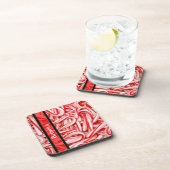 Gepersonaliseerde Candy Cane Onderzetter (Rechterzijde)