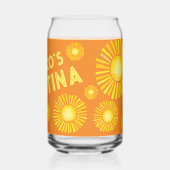 Gepersonaliseerde Cantina Blikvorm Glas (Links)