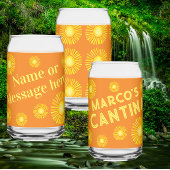 Gepersonaliseerde Cantina Blikvorm Glas