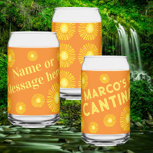 Gepersonaliseerde Cantina Blikvorm Glas