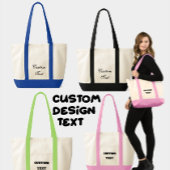 Gepersonaliseerde Canvas Canvas tas | Aangepast on