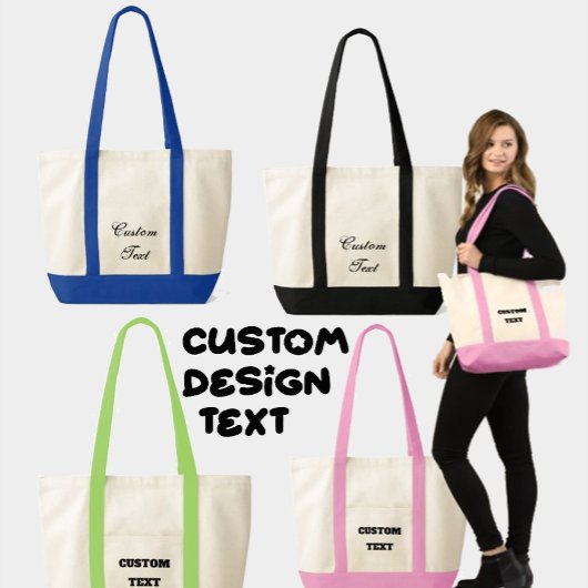 Gepersonaliseerde Canvas Canvas tas | Aangepast on