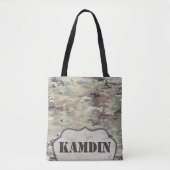 Gepersonaliseerde Canvas tas Army OCP Camo Uniform (Voorkant)