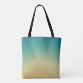 Gepersonaliseerde Canvas tas Beach Sunset (Achterkant)