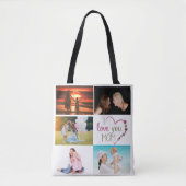 Gepersonaliseerde Canvas tas voor moederdag (Voorkant)