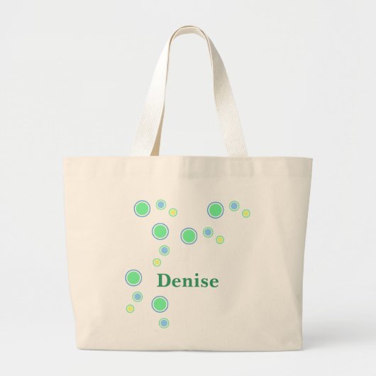 Gepersonaliseerde Canvas tassen met Namen (Voorkant)
