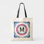 Gepersonaliseerde Canvas tassen-Monogrammen Tote Bag (Voorkant)