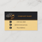 Gepersonaliseerde Car Wash Visitekaartje ideeën (Achterkant)