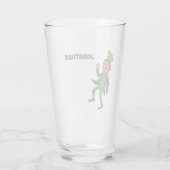 Gepersonaliseerde Cartoon Leprechaun St. Patrick's Glas (Achterkant)