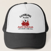 Gepersonaliseerde Casino Las Vegas Bachelorette Pa Trucker Pet (Voorkant)