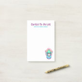 Gepersonaliseerde cast uw zorgen Post-it notities Post-it® Notes (Op bureau)