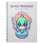 Gepersonaliseerde Cast Your Cares Notitieboek (Voorkant)