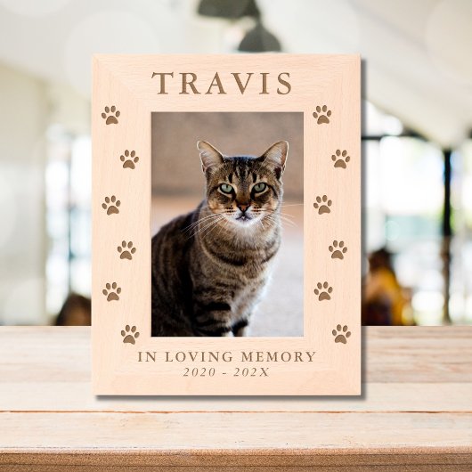 Gepersonaliseerde Cat Dog Pet Memorial Gegraveerde Lijstjes