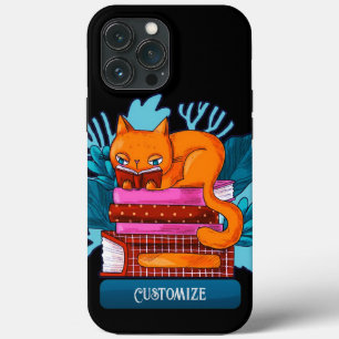 Gepersonaliseerde Cat goedgekeurde boeken Case-Mate iPhone Case