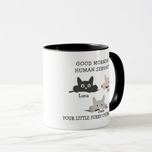 Gepersonaliseerde Cat Lover Mok – Custom Gift 4 Ca (Voorkant rechts)