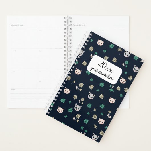 Gepersonaliseerde Cats Planner (Display)