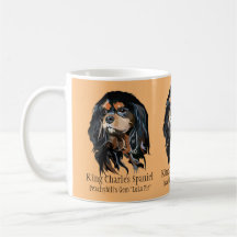 Gepersonaliseerde Cavalier King Charles Spaniel Mo