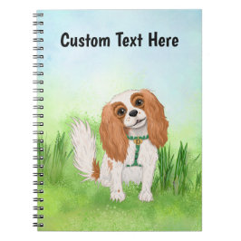 Gepersonaliseerde Cavalier King Charles Spaniel Notitieboek
