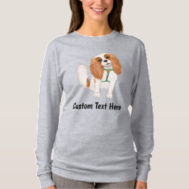Gepersonaliseerde Cavalier King Charles Spaniel T-shirt