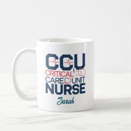 Gepersonaliseerde CCU Critical Care Unit Nurse Mok