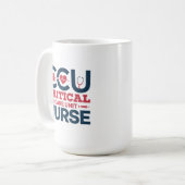 Gepersonaliseerde CCU Nurse Mok (Voorkant links)