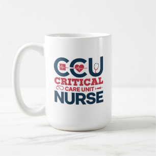 Gepersonaliseerde CCU Nurse Mok