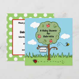 Gepersonaliseerde Celebration Tree Baby shower Uit