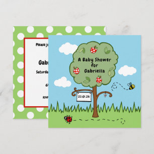 Gepersonaliseerde Celebration Tree Baby shower Uit