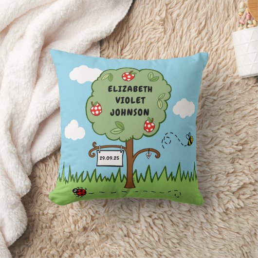Gepersonaliseerde Celebration Tree Kind Kussen (Deken)