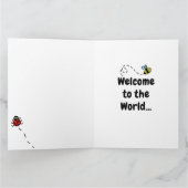 Gepersonaliseerde Celebration Tree Pasgeboren Nieu Kaart (Binnen)