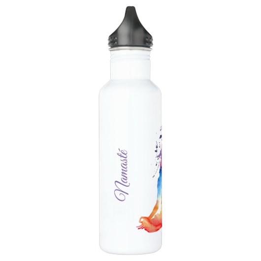 GEPERSONALISEERDE CHAKRA LOTUS YOGA WATERFLES WATERFLES  (Links)