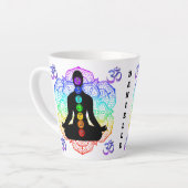 Gepersonaliseerde Chakra Ohm Yogi Zen Mok (Linkerhoek)