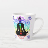 Gepersonaliseerde Chakra Ohm Yogi Zen Mok (Rechts)