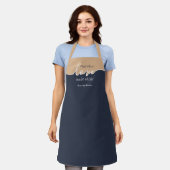 Gepersonaliseerde Challah is liefdesmade eetbaar Schort (Gedragen)