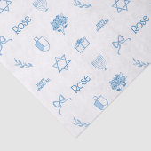 Gepersonaliseerde Chanoeka Preppy Sweet Tissuepapier (Detail)